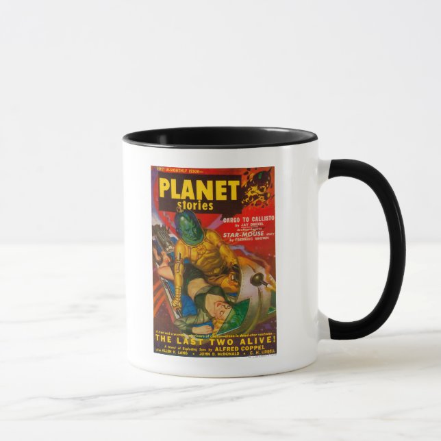 Planet Stories Magazine Cover 6 Mug (Right)