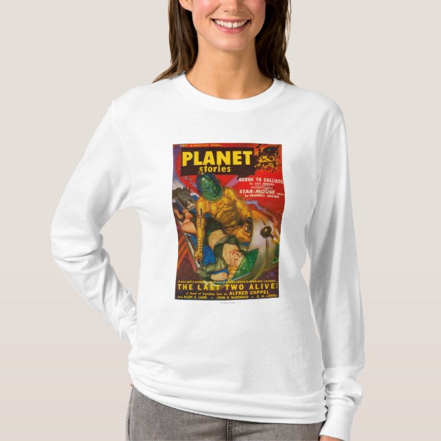 Planet Stories Magazine Cover 6 T-Shirt (Front)