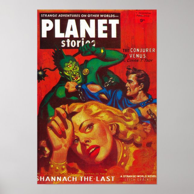 Planet Stories Magazine Cover 7 Poster (Front)