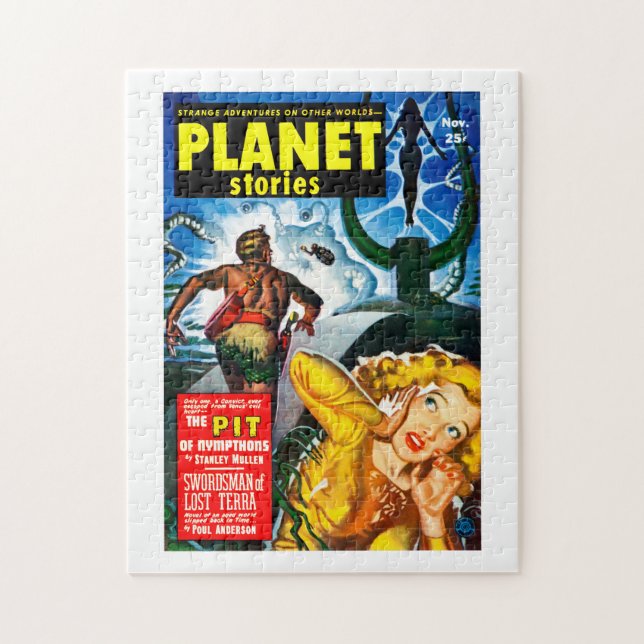 Planet Stories (Nov, 1951) Jigsaw Puzzle (Vertical)
