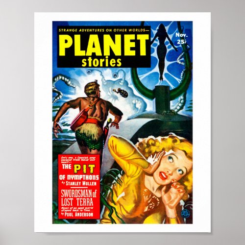 Planet Stories Nov 1951 Poster