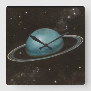 Planet Uranus Astronomy-lovers Wall Clock