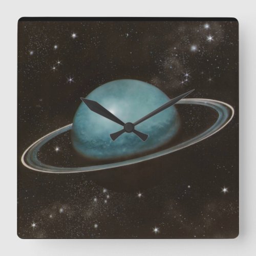 Planet Uranus Astronomy_lovers Wall Clock
