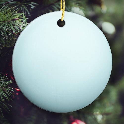 Planet Uranus Christmas Tree Ceramic Ornament