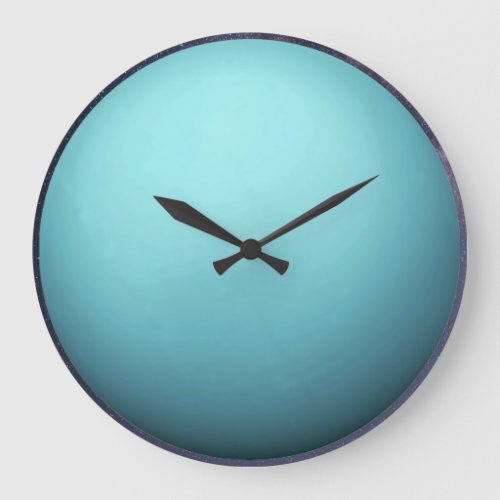 Planet Uranus Large Clock