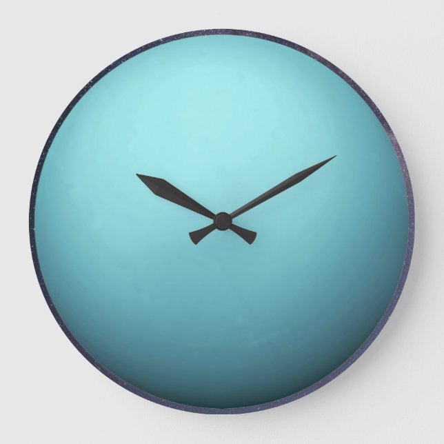 Planet Uranus Large Clock (Front)