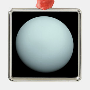 Planet Uranus Metal Ornament