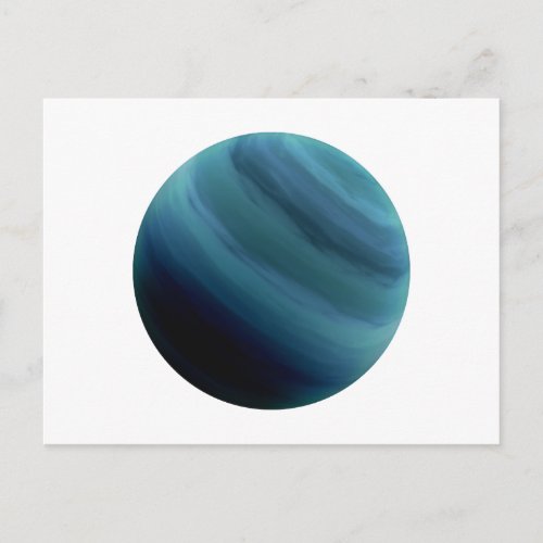 PLANET URANUS solar system  Postcard