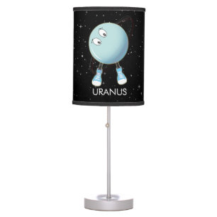 Planet Uranus & Stars Table Lamp