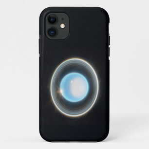 Planet Uranus with Rings JWST Image iPhone 11 Case