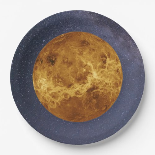 Planet Venus Paper Plates