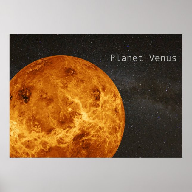 Planet Venus Poster (Front)