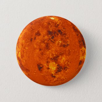 Planet Venus (solar System) ~ Button by TheWhippingPost at Zazzle