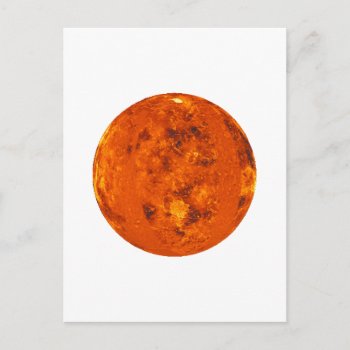 Planet Venus (solar System) ~ Postcard by TheWhippingPost at Zazzle