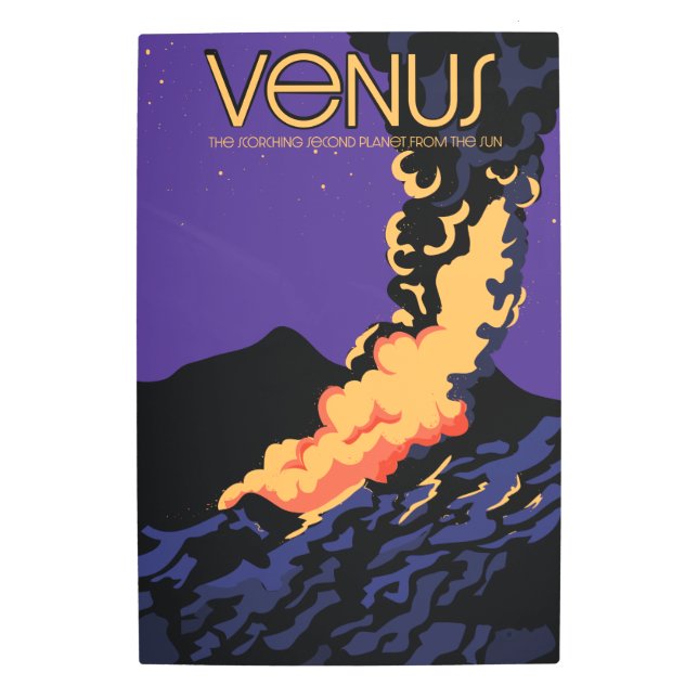 Planet Venus space art (Front)