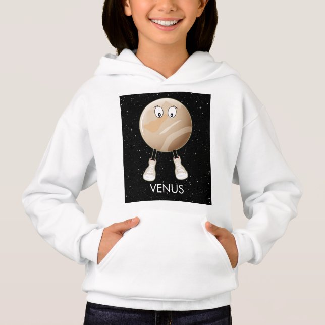 Planet Venus & Stars Hoodie (Front)