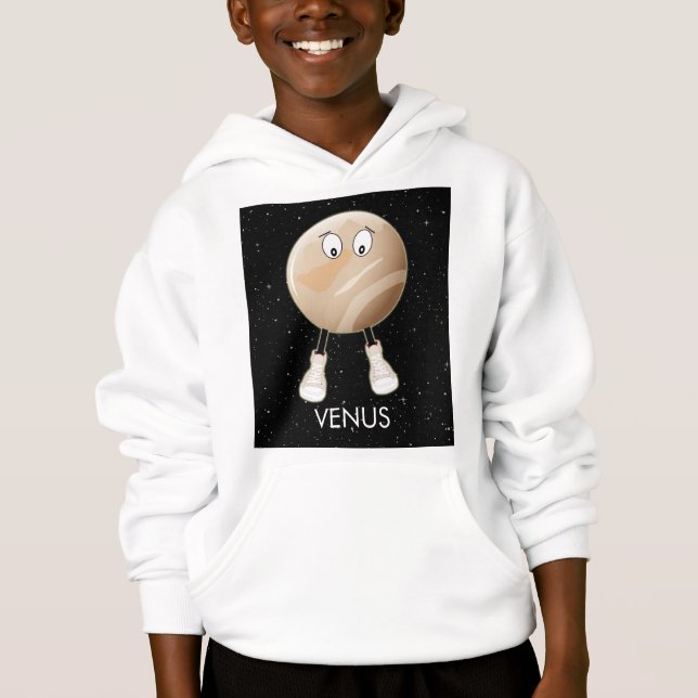 Planet Venus & Stars Hoodie (Front)