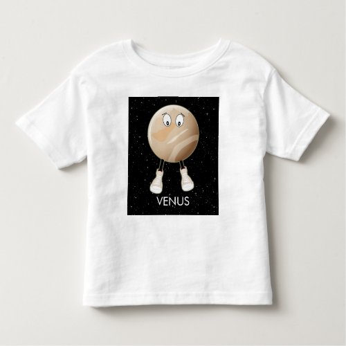 Planet Venus  Stars Toddler T_shirt