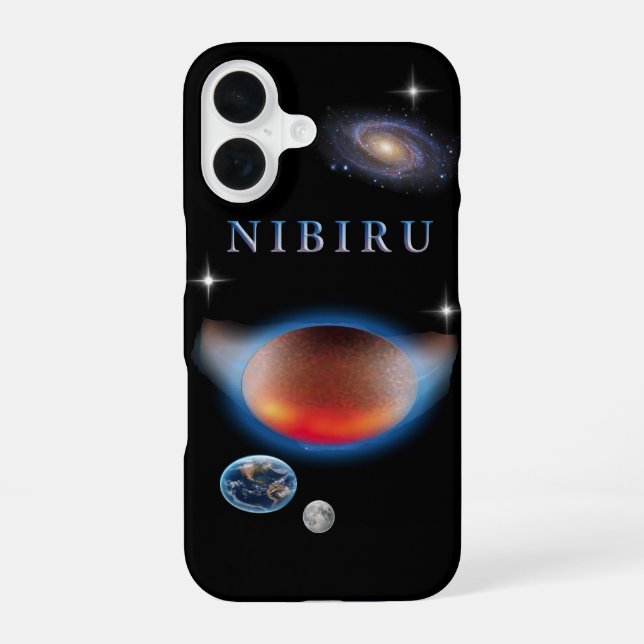 Planet X Nibiru Iphone Case (Back)