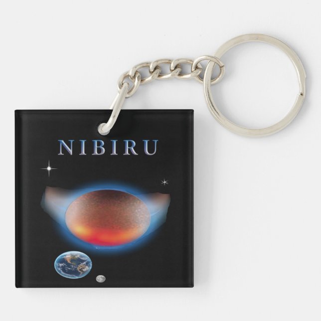 Planet X Nibiru Keychain (Back)
