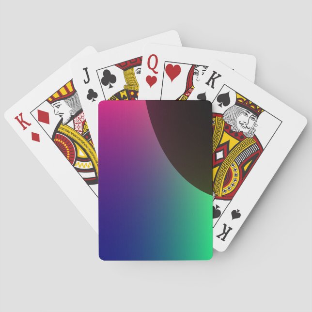 Planetary Aurora Playing Cards (Back)