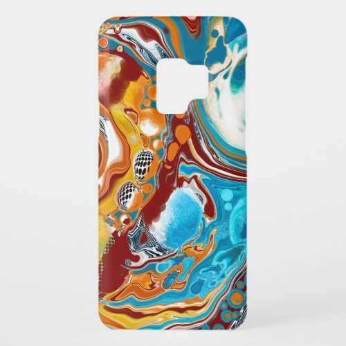 Planetary Bliss Fluid Digital Art   Case_Mate Samsung Galaxy S9 Case