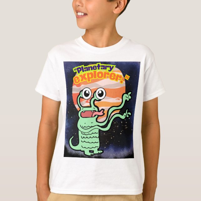 PLANETARY EXPLORER T-Shirt (Front)