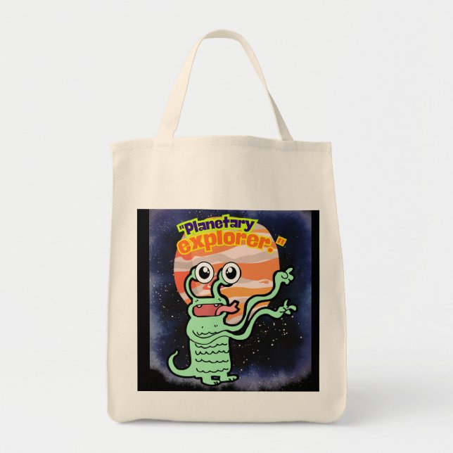 PLANETARY EXPLORER TOTE BAG (Front)