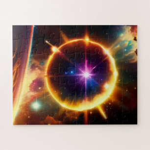 Planetary Galactic Sphere Exploding Fun Universe Jigsaw Puzzle