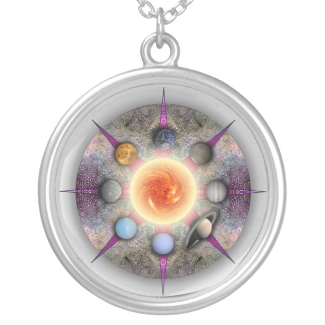 Planetary Mandala Necklace (Front)