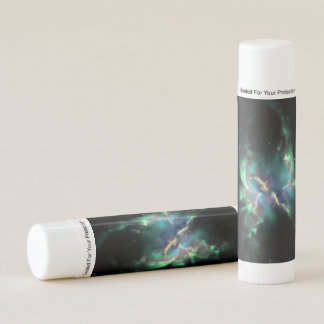 Planetary Nebula Green Mint Periwinkle Lip Balm
