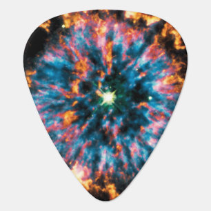 Planetary Nebula NGC 6751 Hubble Space Photo Guitar Pick