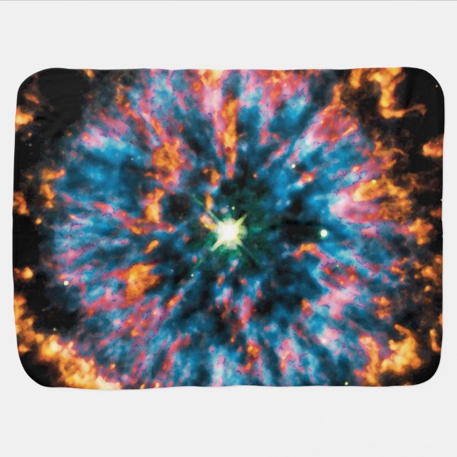 Planetary Nebula NGC 6751 Hubble Space Photo Stroller Blanket (Horizontal)