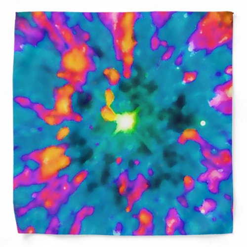 Planetary Nebula NGC 6751 Pop Art Psychedelic Bandana