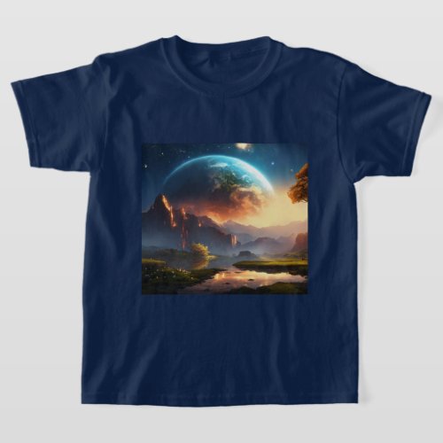 Planetary Odyssey Galactic Wanderer T_Shirt