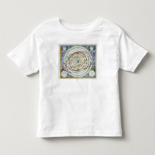 Planetary orbits toddler t-shirt (Front)