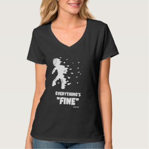 Planetary Sarcastic Humor EVERYTHING'S FINE MERCUR T-Shirt
