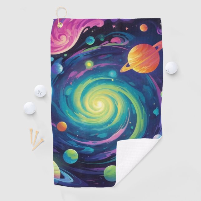 Planetary Spin Golf Towel (InSitu)