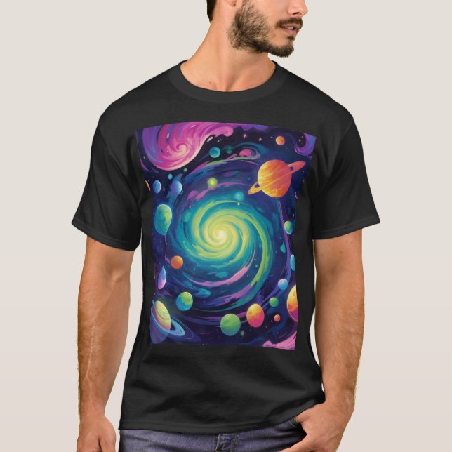 Planetary Spin T-Shirt (Front)