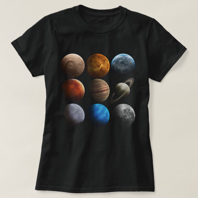 Planetary T-Shirt (Design Front)