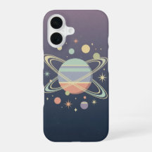 Planète à Anneaux Vintage