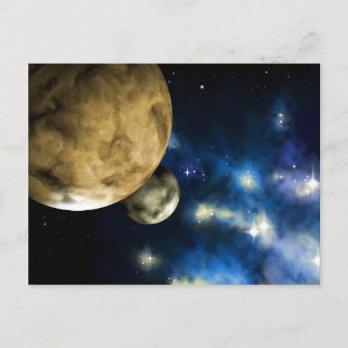 Planeten Postcard