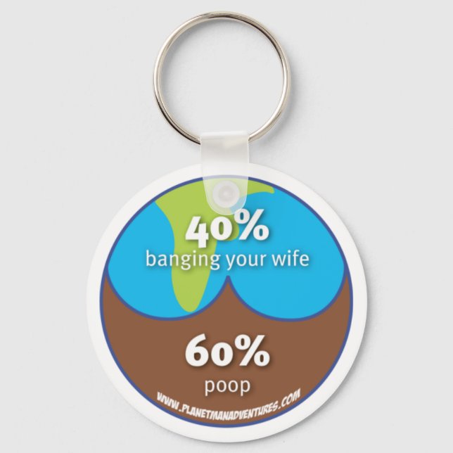 PlanetMan - Keychain (Front)