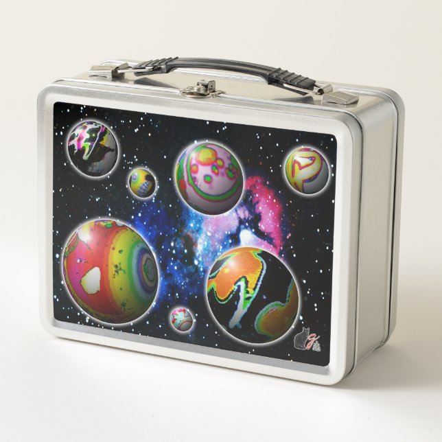 Planetoids Metal Lunchbox (Front)