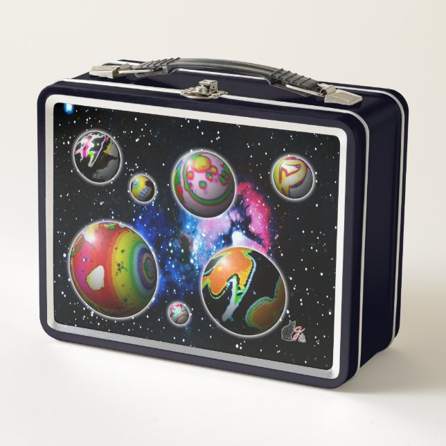 Planetoids Metal Lunchbox (Front)