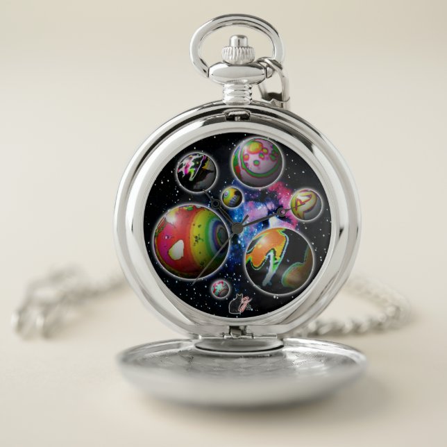 Planetoids Pocket Watch (Inside)