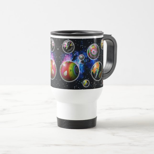 Planetoids Travel Mug (Front Right)