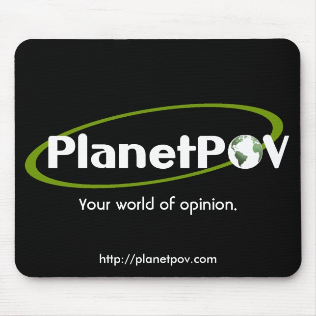 PlanetPOV Mouse Pad #1 (Front)