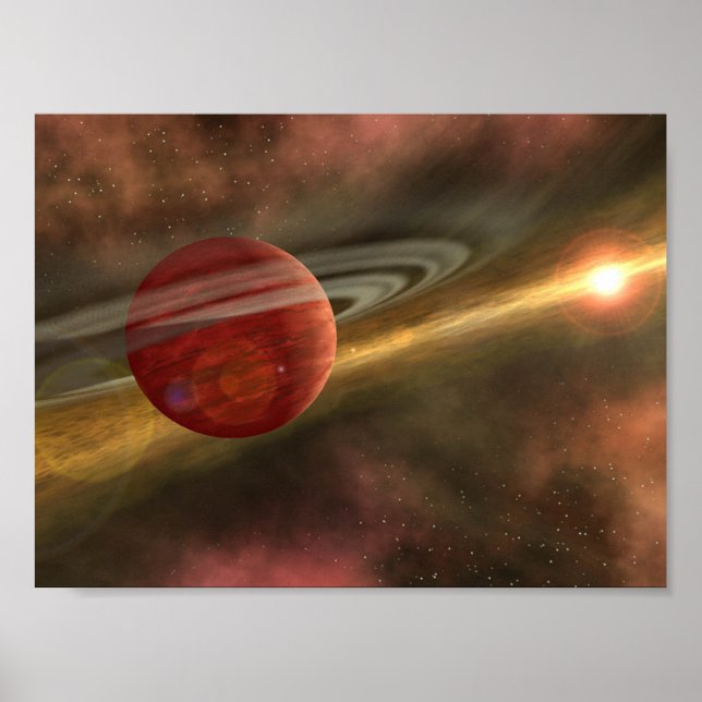 Planets and dwarf planets poster (Front)