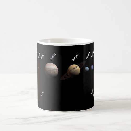 Planets and Dwarf planets Space NASA Coffee Mug